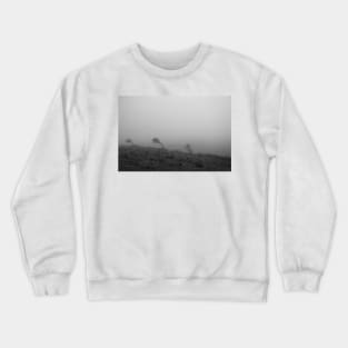 Black and White landscape photography Crewneck Sweatshirt